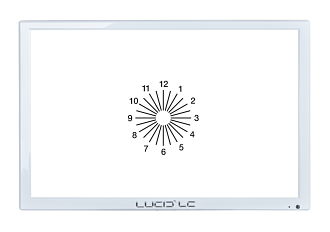 Pantalla de optotipos LUCID LC